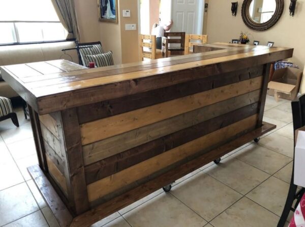 wooden bar conter for sale centurion