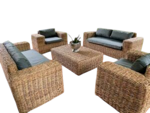 wicker furniture 4 piece + table centurion