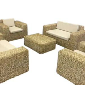 Elegant Wicker Sofa Set