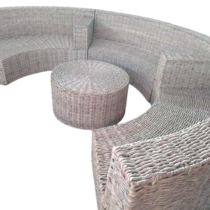 Round Wicker Garden chairs