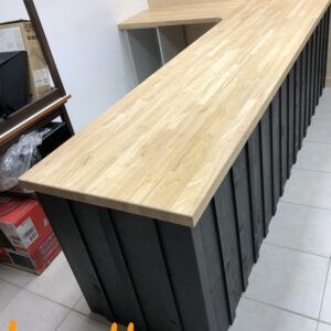 wooden COUNTER