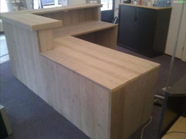 wooden COUNTER