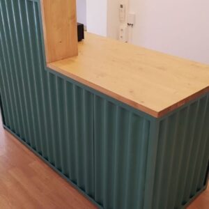 wooden COUNTER