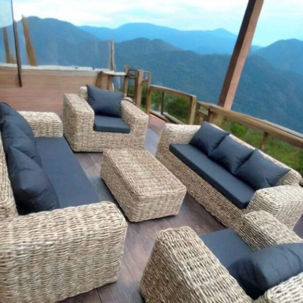 wicker patio furniture set