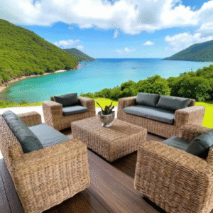 Coastal Breeze Wicker Set
